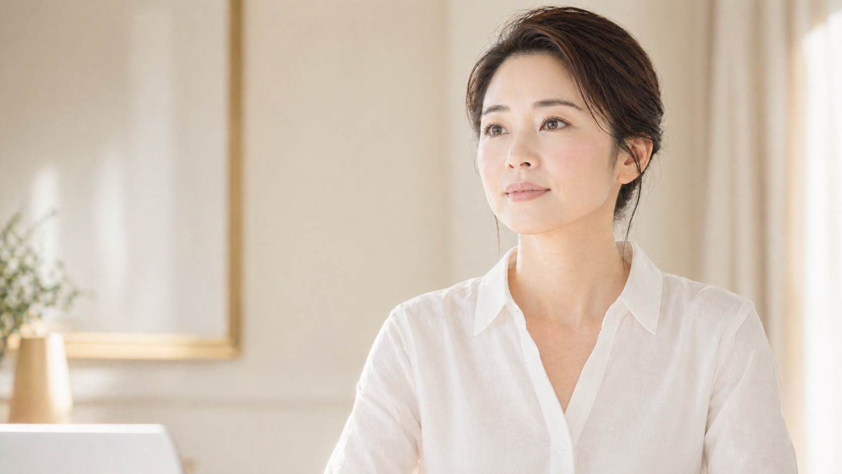 真皮の美しさが宿る、肌のクローズアップ